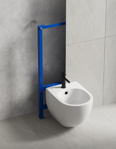 Flush-mounted bidet kits