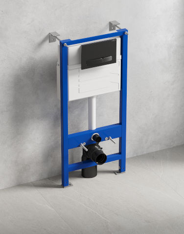 Flush-mounted frames