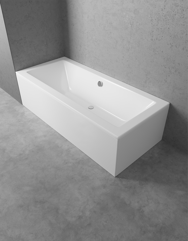 Rectangular bathtubs