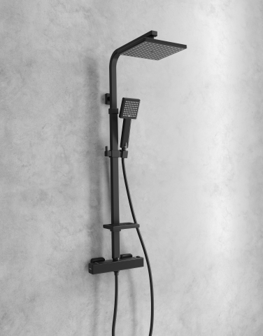 Surface-mounted shower systems