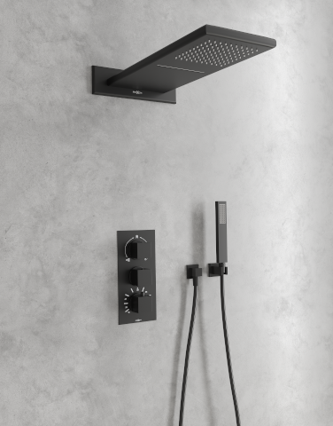 Flush-mounted bath systems