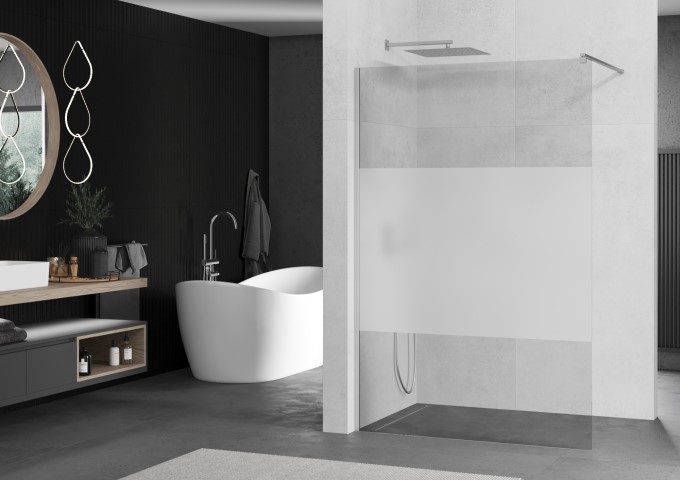 Walk-in shower panels