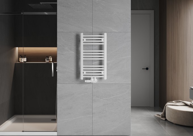 Modern radiators with bottom connection
