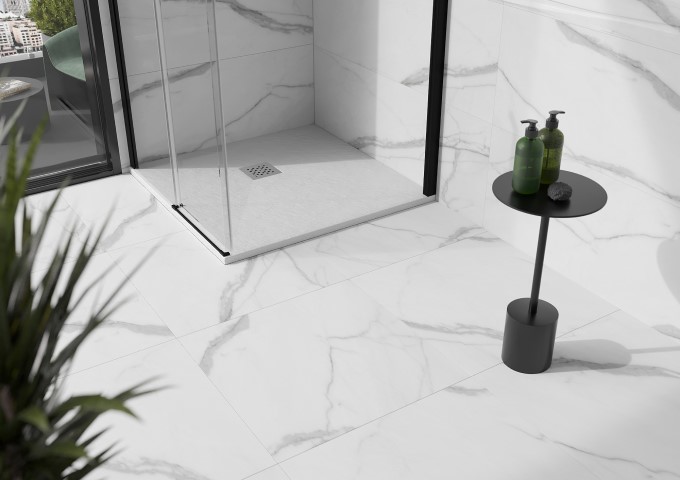 Square shower trays mineral casting