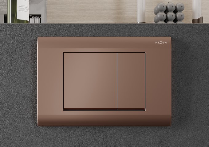 Flush Buttons Rose Gold