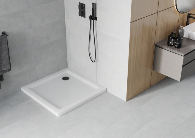 square shower trays