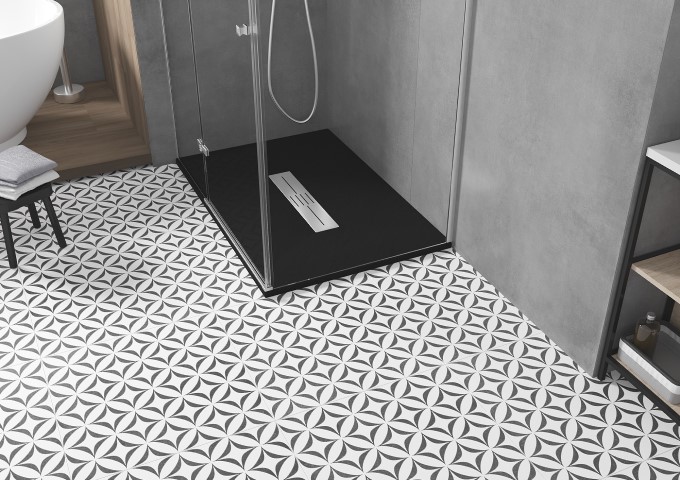 modern rectangular shower trays