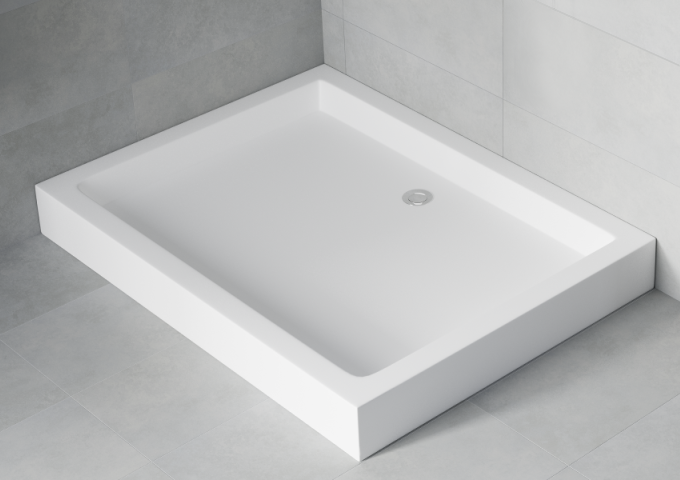 rectangular shower trays