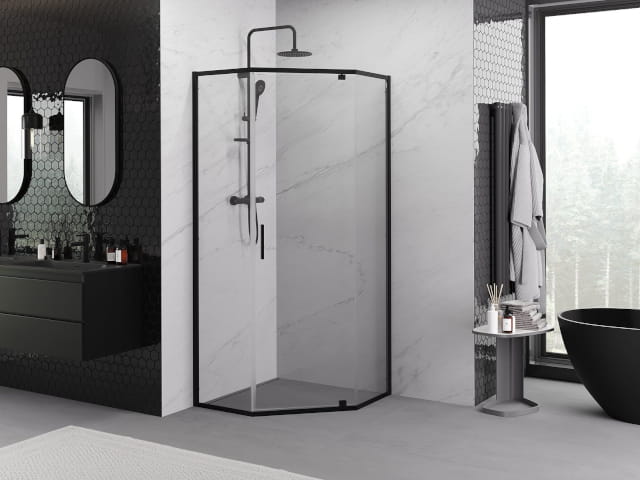 Mexen Pentagonal Shower Enclosure