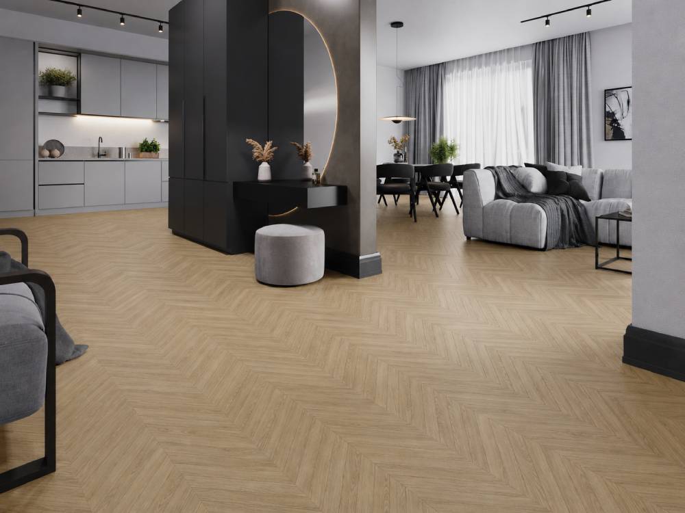Vinyls in French Herringbone