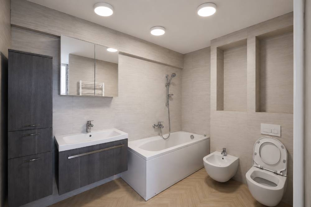 White LED ceiling lights