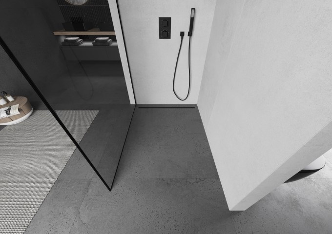 Wall-mounted shower enclosures