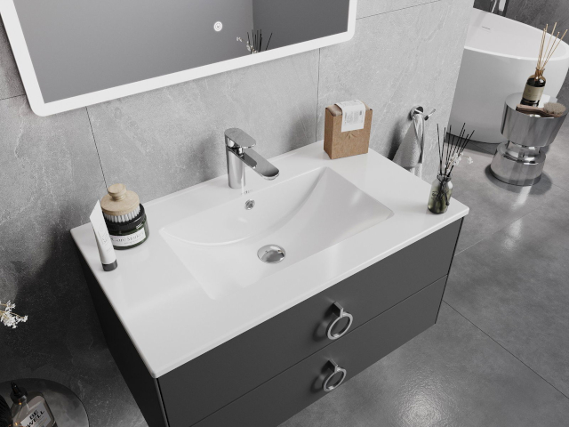 Cabinet with sink 90 cm