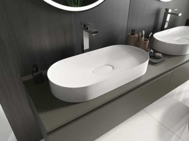 Bathroom with Cabinets