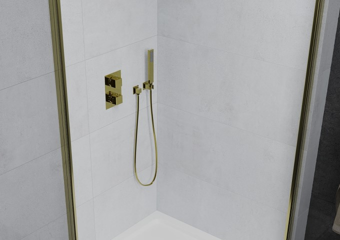 shower holder in the shower cabin