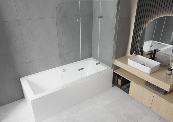 bathtubs with screen