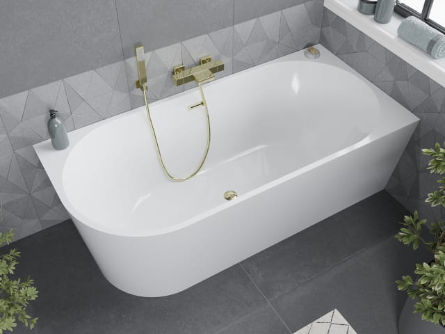 Freestanding Corner Bath from 170 cm Length