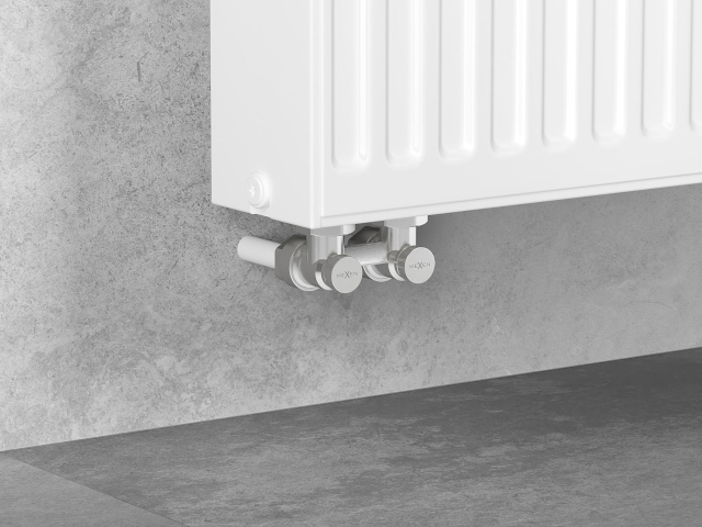 Right Angle Radiator Valve