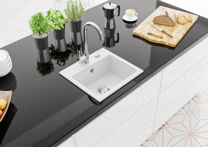 Kitchen Sink Faucets Under Window