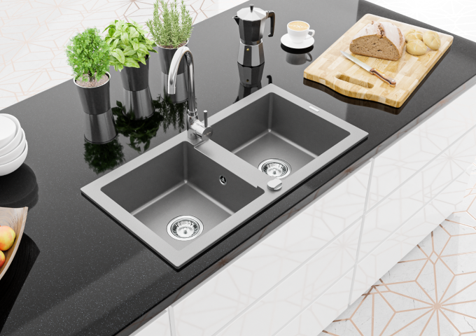 Kitchen Sink Faucets Under Window