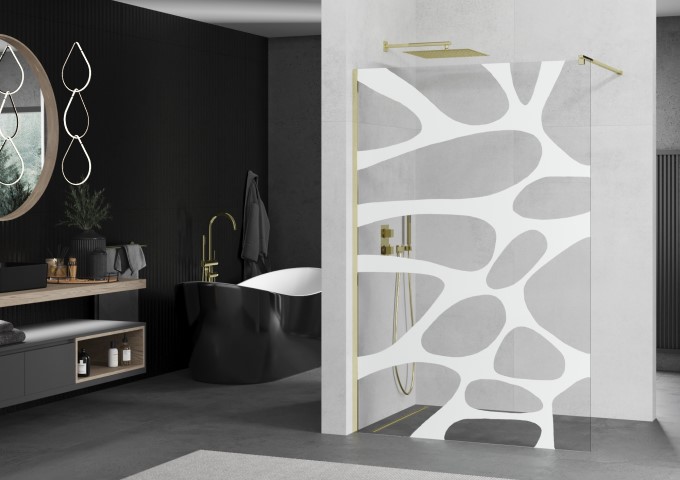 Shower Walls with Protective Coating