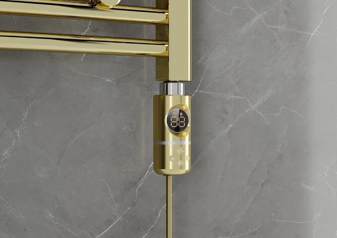 Gold electric heater 900W