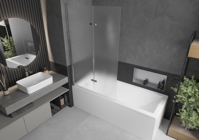 Graphite Profile Bathtub Screens