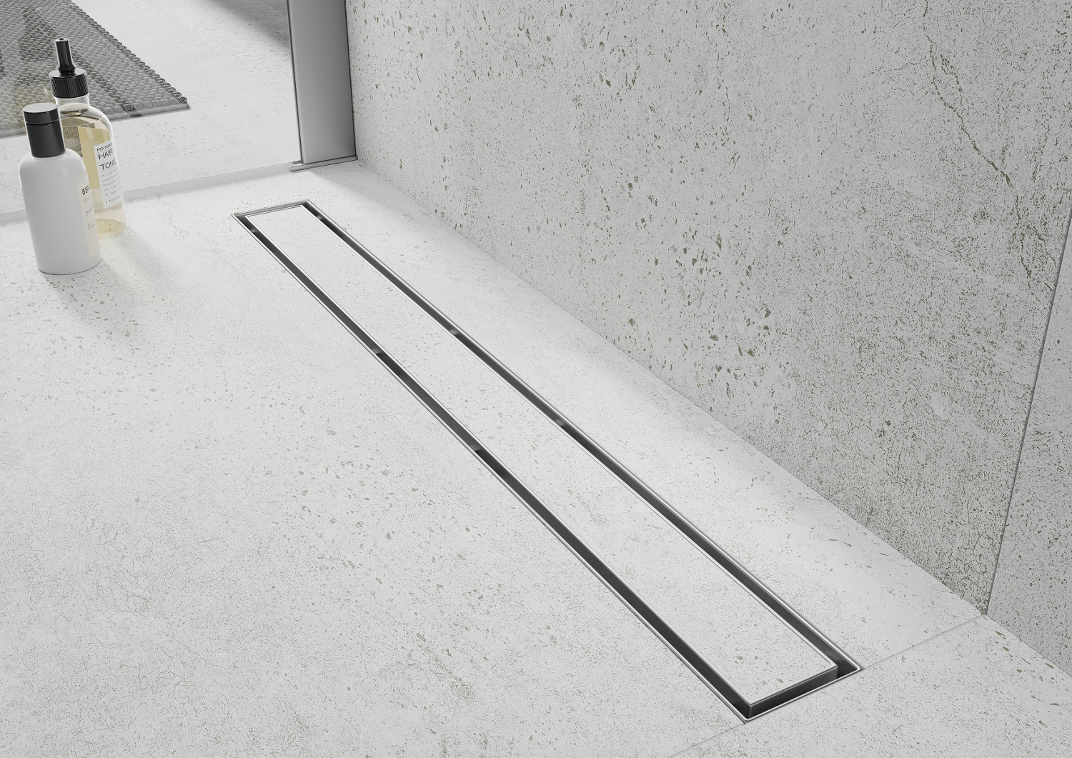 floor linear drain 140 cm