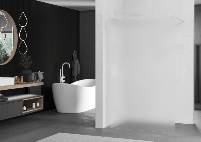 White Bathroom Shelves