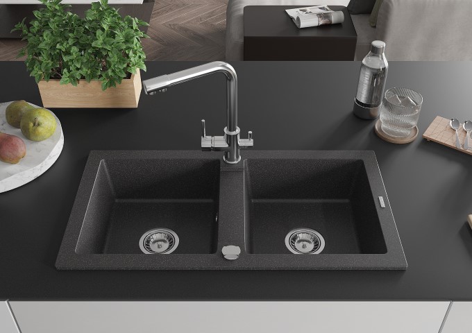 Chrome Kitchen Faucets with Pull-Out Spout