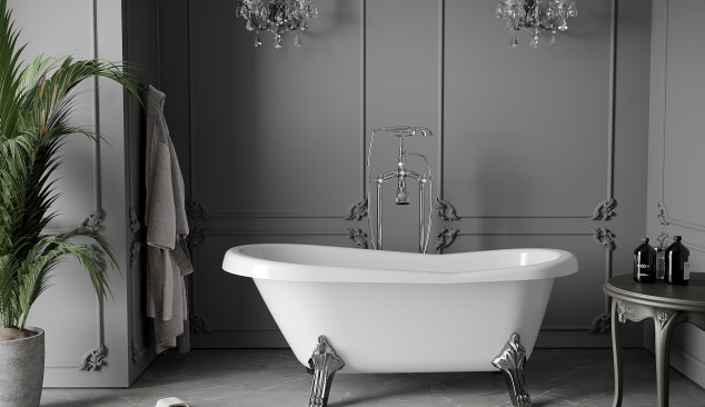 Bathroom in Retro Style