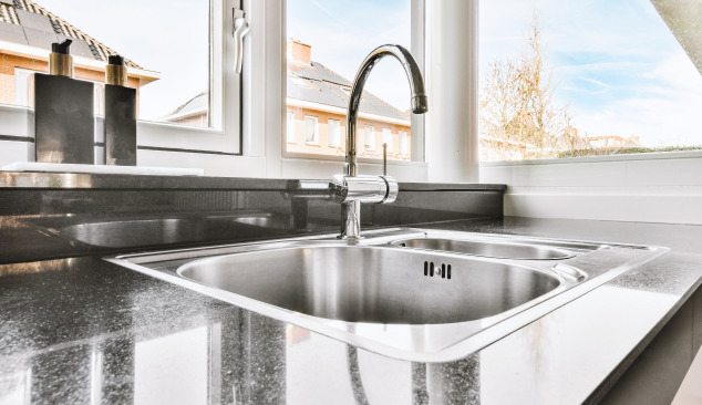 Can you place a sink under a window?