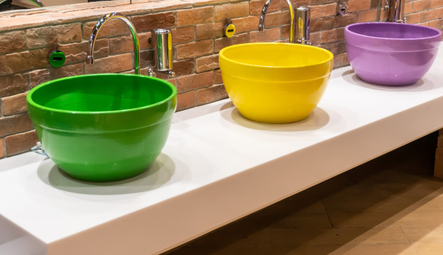 Colourful Sinks in Your Bathroom
