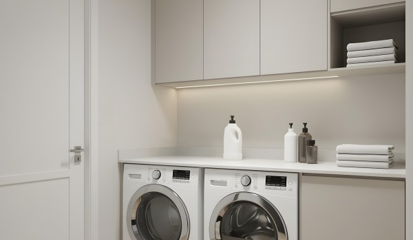 A modern laundry room at home — practical tips from an interior designer