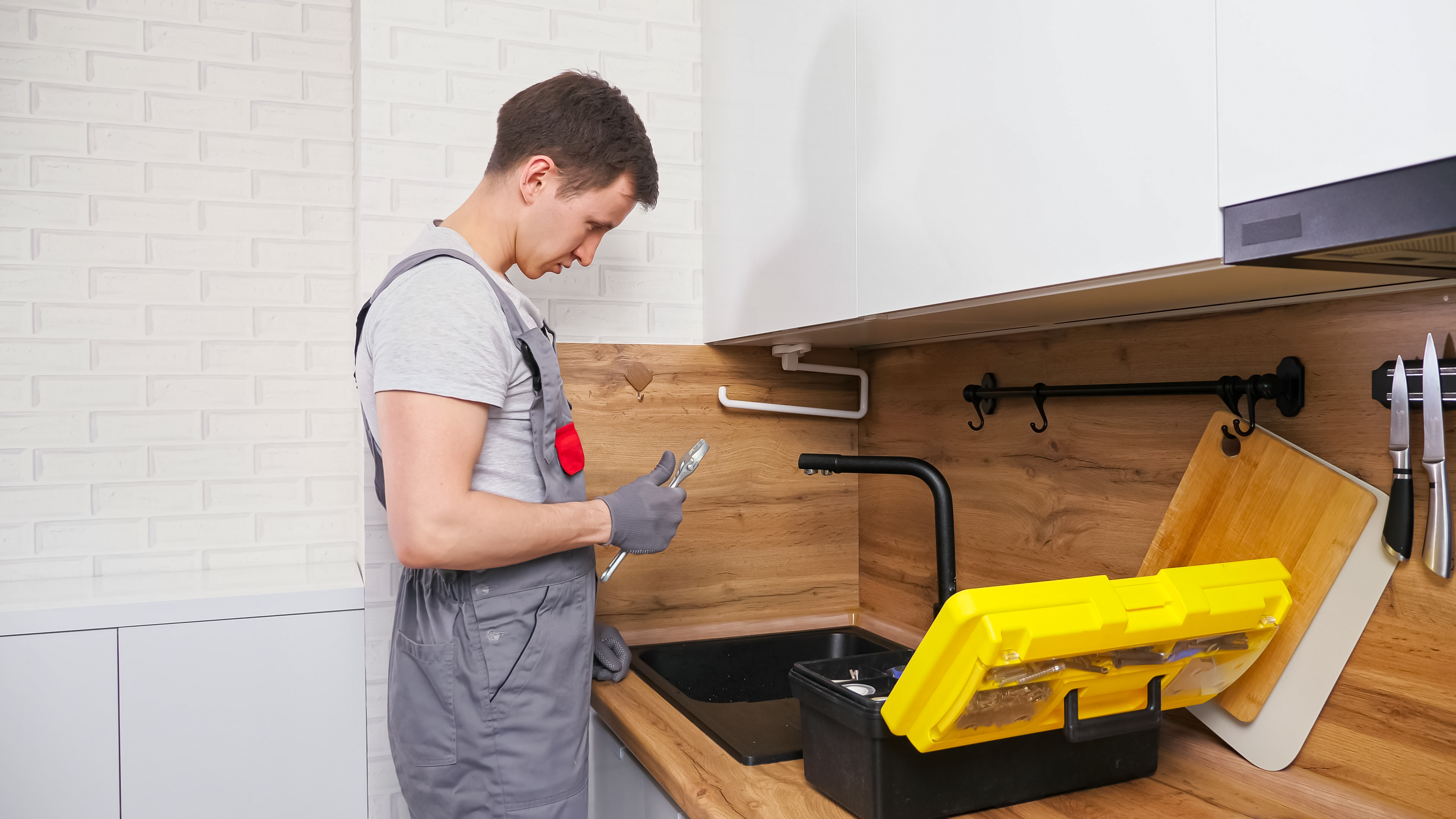 Installation of Granite Sink