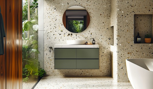 Terrazzo in the Bathroom – How to Design a Stylish and Timeless Interior?