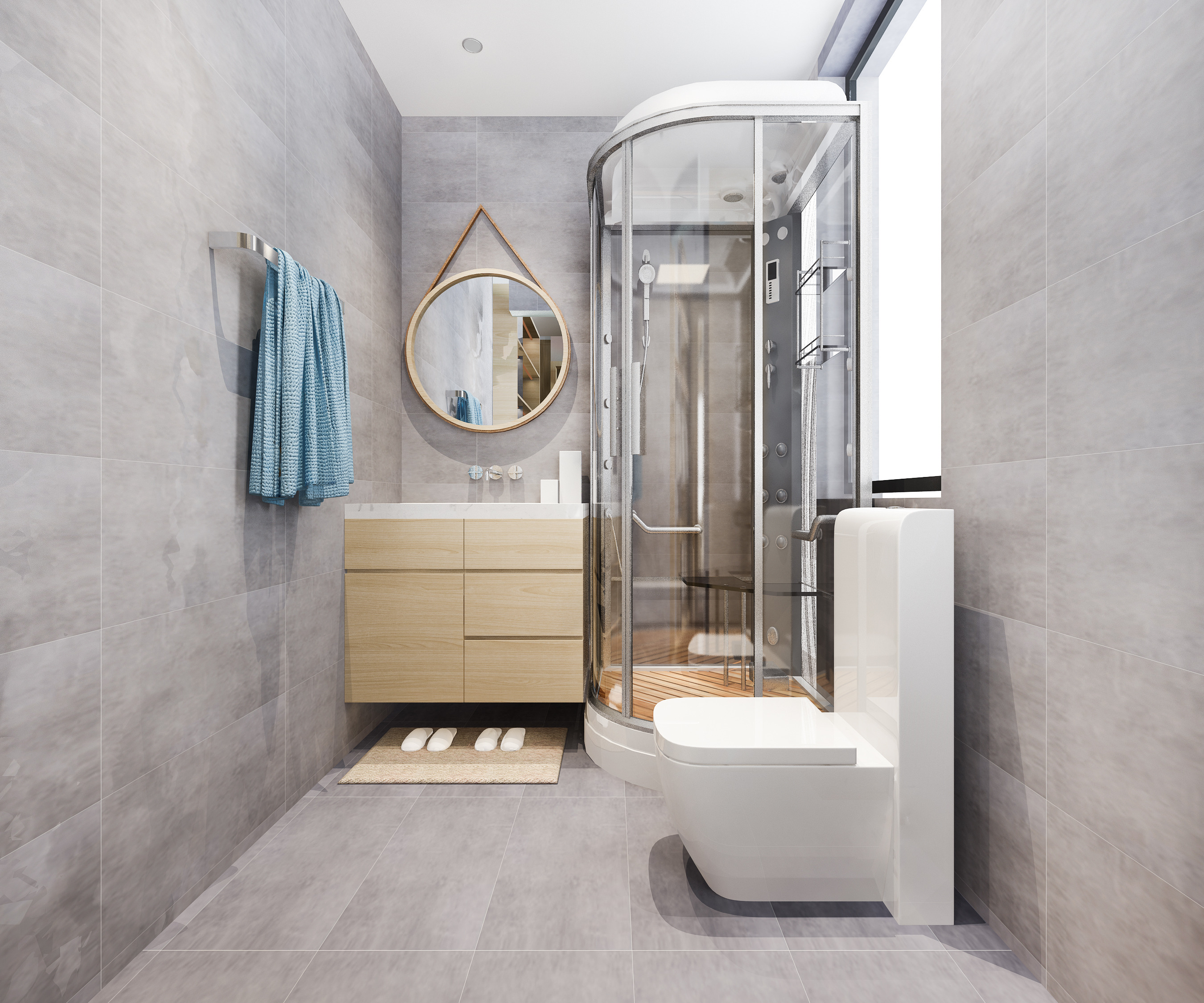 How to Care for a Half-Round Shower Tray?