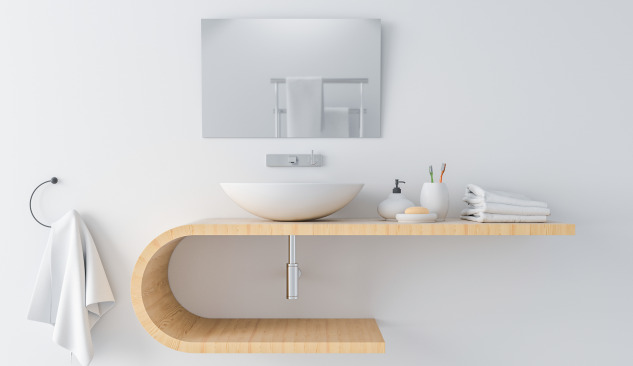 Where to hang a towel by the sink?