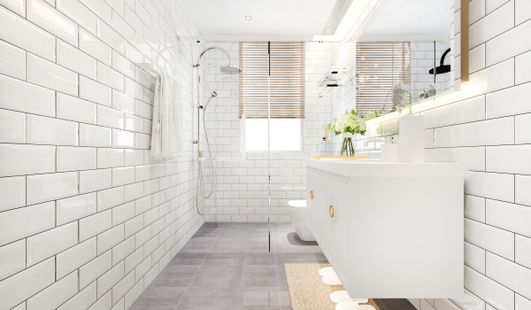 How to Arrange a Narrow Bathroom?