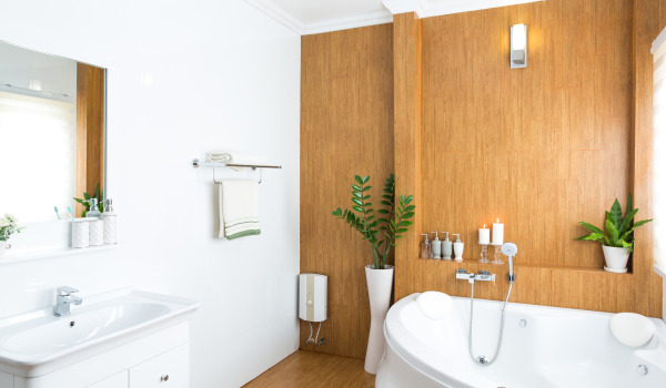 What paint to use in the bathroom instead of tiles?