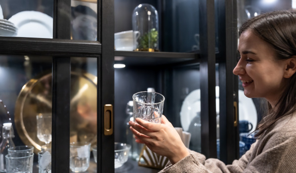Display Cabinet - An Unconventional Piece of Furniture for the Kitchen