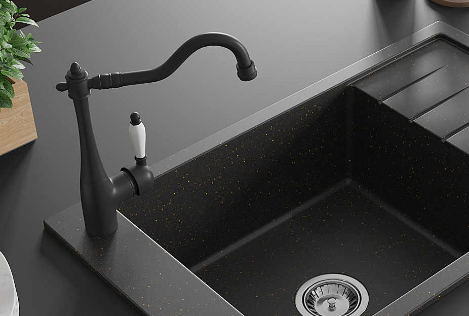 Retro Style Kitchen Tap
