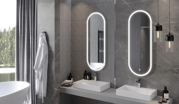 What types of bathroom mirrors are there?