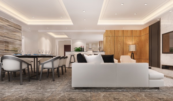 What types of suspended ceilings are there?