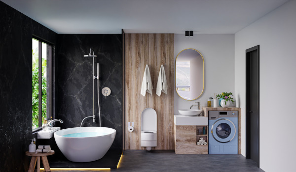 Wall-mounted tub systems - with thermostat or without?