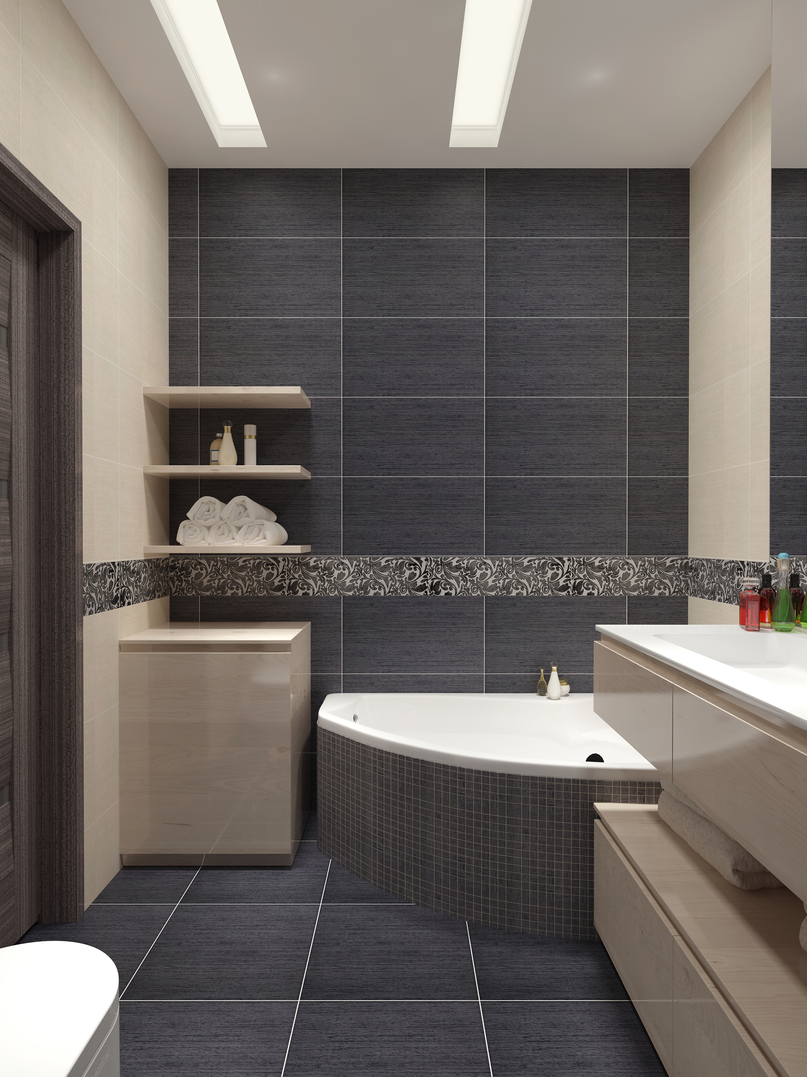 Where to Place a Corner Bathtub?