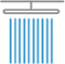 Imitation of rain in your home